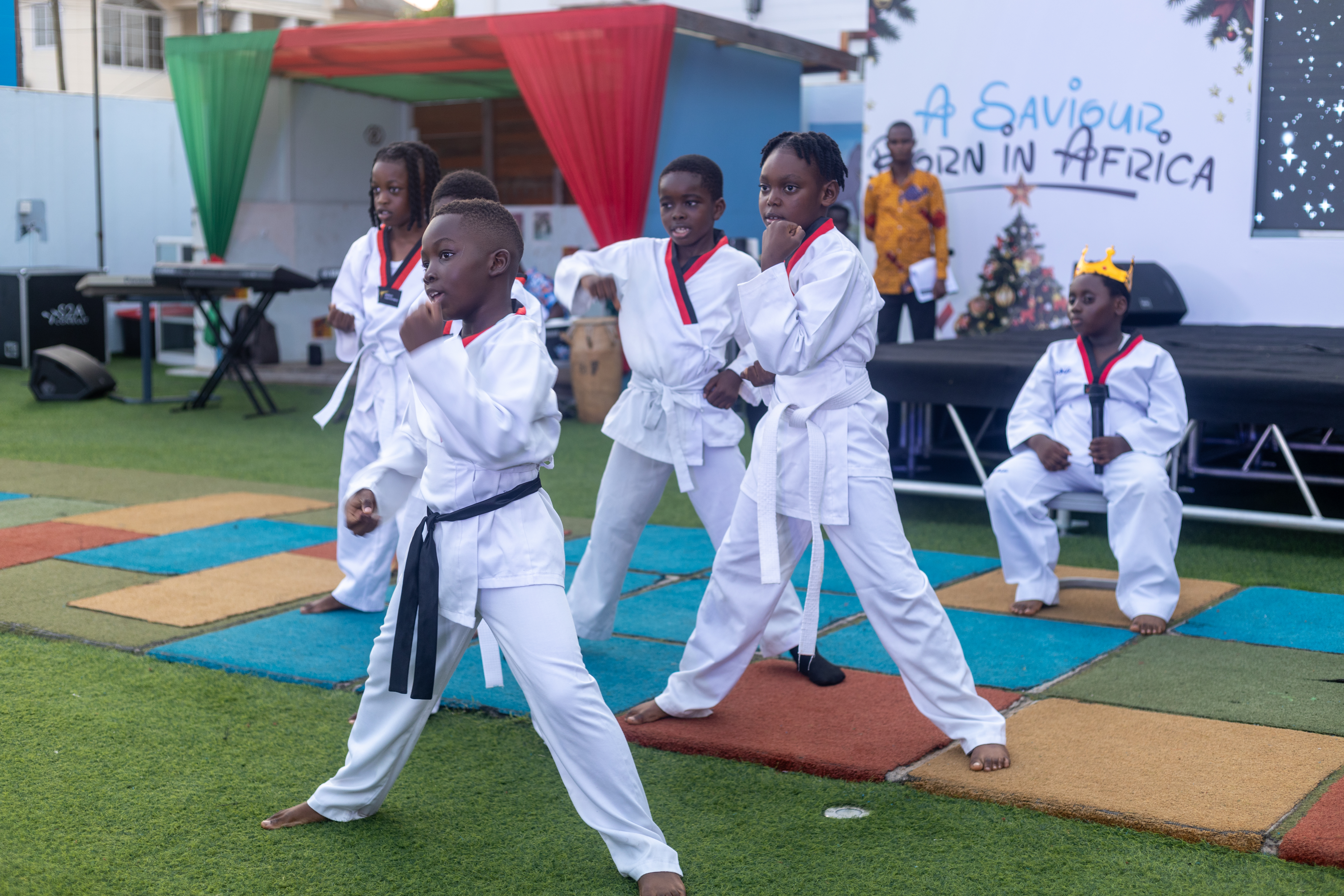 MSEC students enjoying a school activity